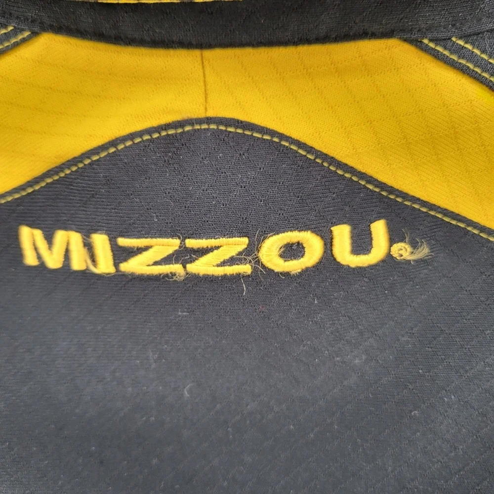 Vintage Nike Mizzou‎ Tigers Shirt Mens 2xl Dry Fit Polo University Missouri NCAA
